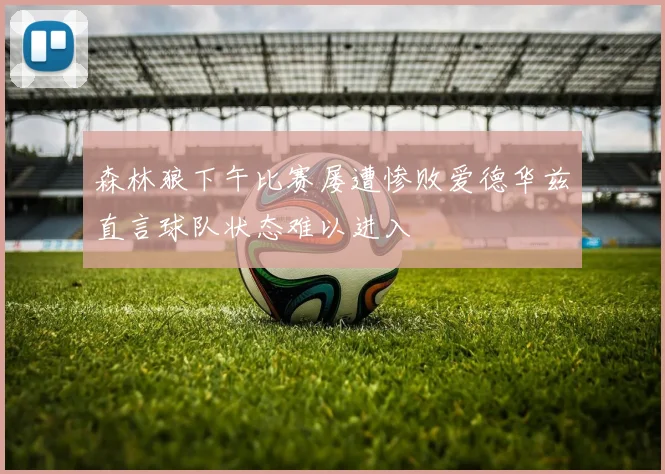 森林狼下午比赛屡遭惨败爱德华兹直言球队状态难以进入